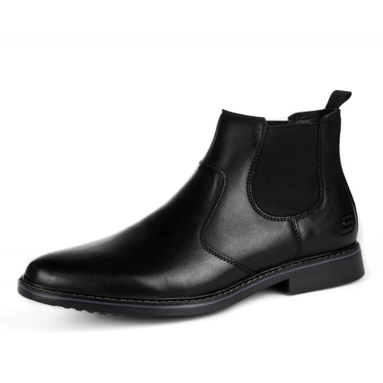 Chelsea Boots Skechers Bregman Morago Black negru 1 Chelsea Boots Skechers Bregman Morago Black negru 1