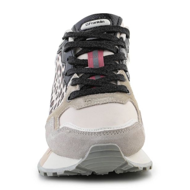 Pantofi D.Franklin Vibla Zig Flag Leo Beige DFSH378002-BEIG bej 2