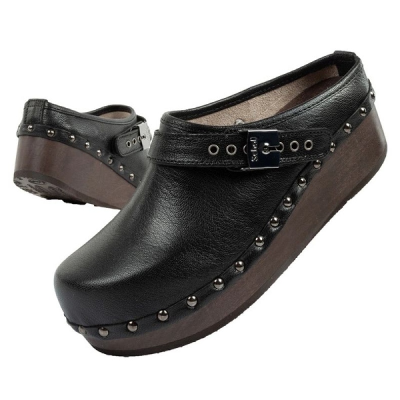 Saboți Scholl Iconic F310461004 negru 1 Saboți Scholl Iconic F310461004 negru 1