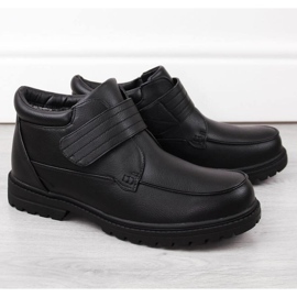 Pantofi izolați Atletico Man's Style M WS-004 ATC455B negru 1