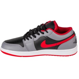 Nike Air Jordan 1 Low 553558-060 Grey-Black gri 1 Nike Air Jordan 1 Low 553558-060 Grey-Black gri 1