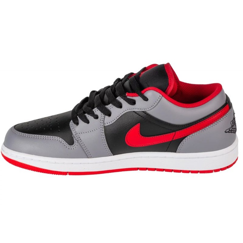 Nike Air Jordan 1 Low 553558-060 Grey-Black gri 1 Nike Air Jordan 1 Low 553558-060 Grey-Black gri 1