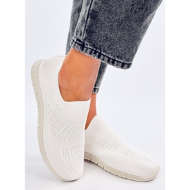Adidași de șosete albe 1 Adidași de șosete albe 1