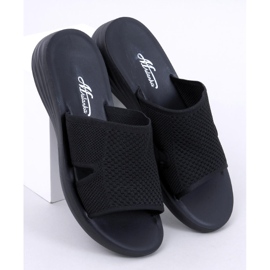 FLIP -FLIP -FLOPS OpenWork Black Soft negru 1