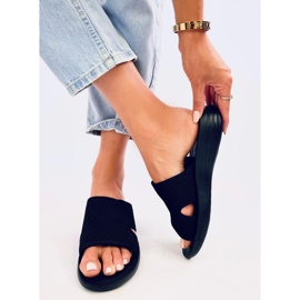 FLIP -FLIP -FLOPS OpenWork Black Soft negru 3