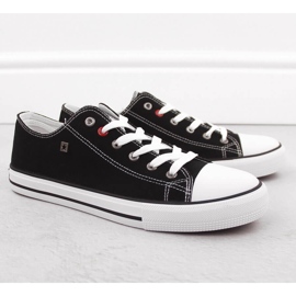 Tenisi bărbați din material textil negri Big Star NN174300 negru 1