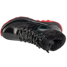 Pantofi Rieker Booties W0063-01 negru 2
