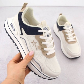 Big Star Pantofi sport pentru femei Star Big NN274A092 Alb bej 1