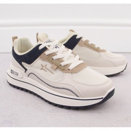 Big Star Pantofi sport pentru femei Star Big NN274A092 Alb bej 2