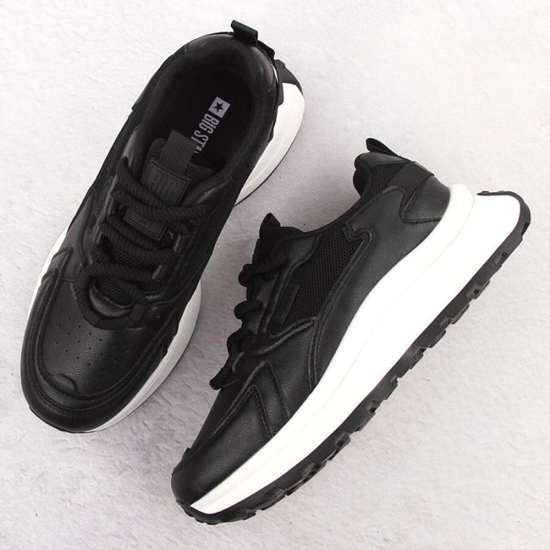 Big Star Pantofi sport pentru femei Star Big NN274A106 Negru 2