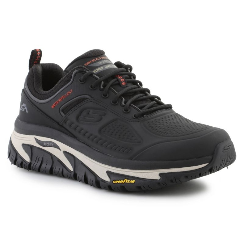 Încălțăminte Skechers Arch Fit Road Walker Recon 37333-BLK impermeabil negru 1