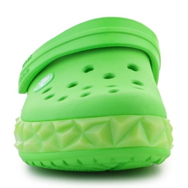 Slapi Crocs Croc Band Geometric Glow Band Clog K Jr 210132-3WA verde 5