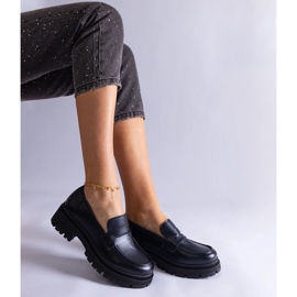 Mocasini negri din piele ecologica negru 2 Mocasini negri din piele ecologica negru 2