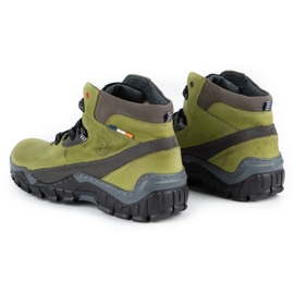 Olivier Pantofi de iarnă pentru bărbați 134gt lână verde izolată 5