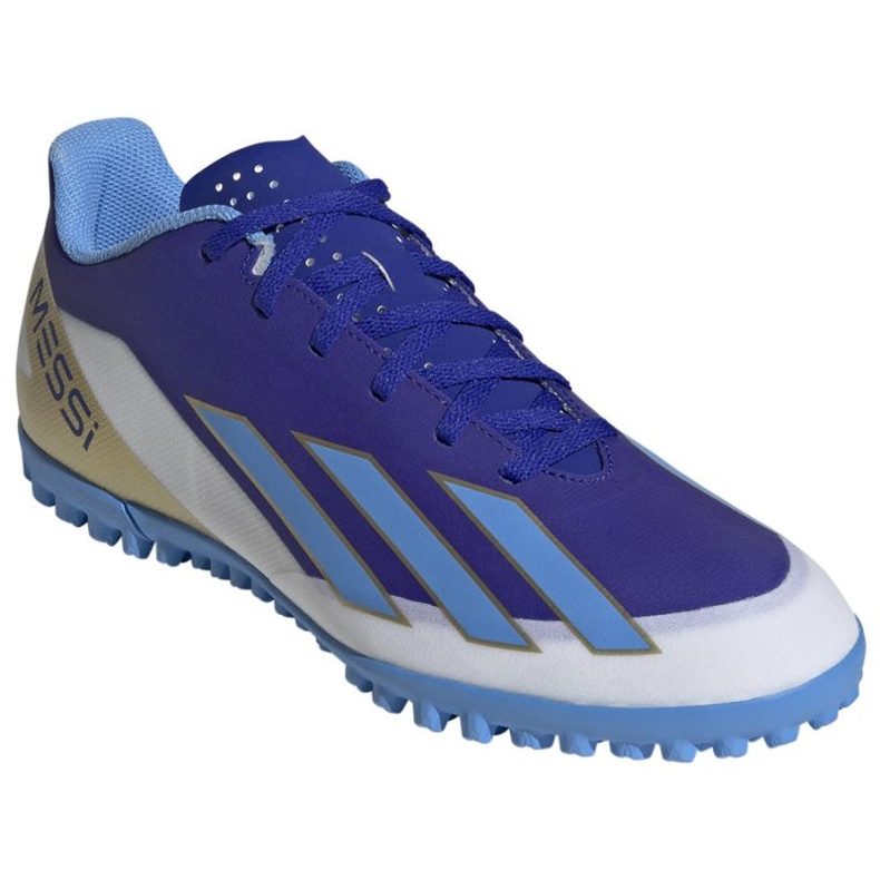 Pantofi Adidas X Crazyfast Club Messi Tf ID0726 albastru 1