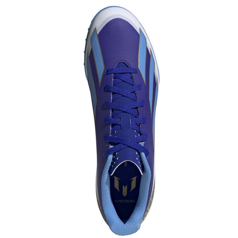 Pantofi Adidas X Crazyfast Club Messi Tf ID0726 albastru 2