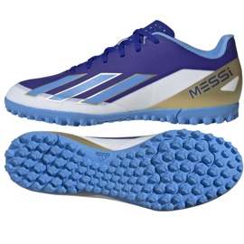 Pantofi Adidas X Crazyfast Club Messi Tf ID0726 albastru 3
