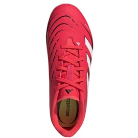 Pantofi de fotbal adidas Predator League FG/MG ID3750 roșu 1