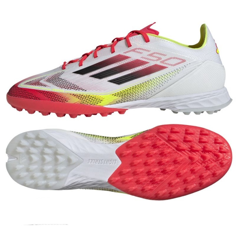 Pantofi de fotbal Adidas F50 Pro Tf IE1220 alb 1
