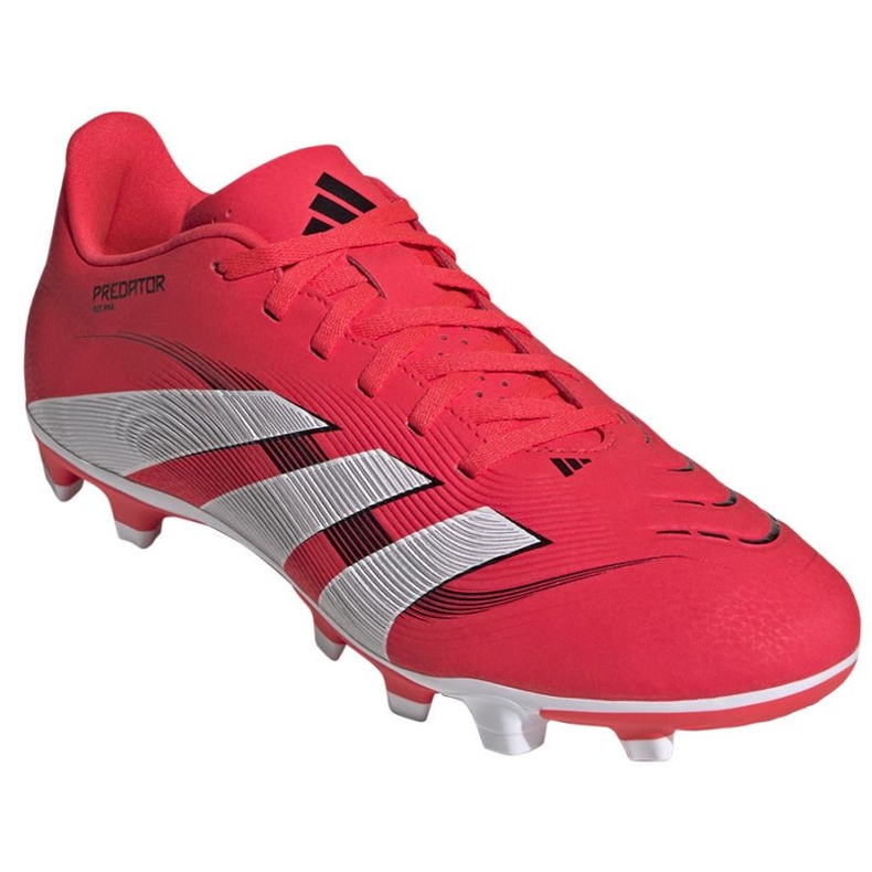 Adidas Predator Club FG/MG ID1326 Pantofi de fotbal roșu 1