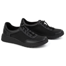 WASAK Pantofi pentru piele pentru femei 0763w Negru 1