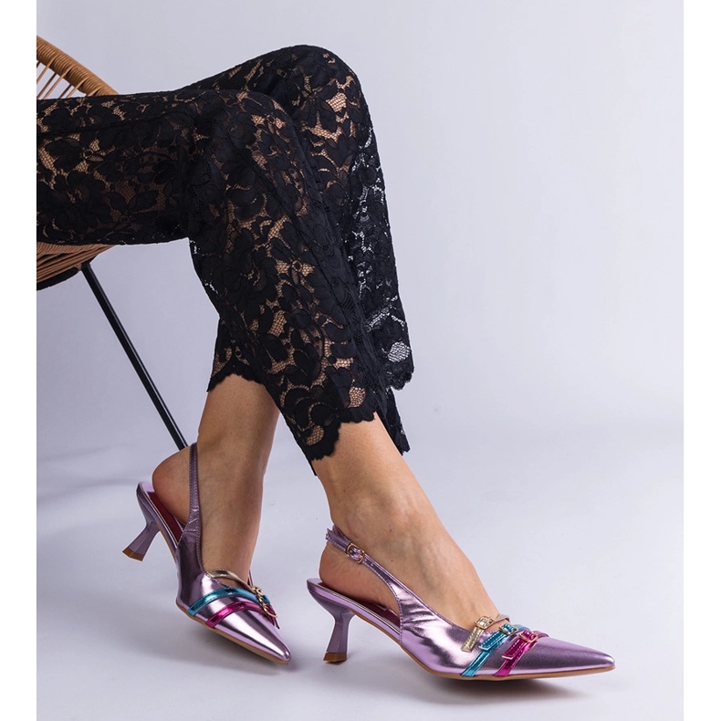 Rațe purpuriu cu piesă deschisă violet 2