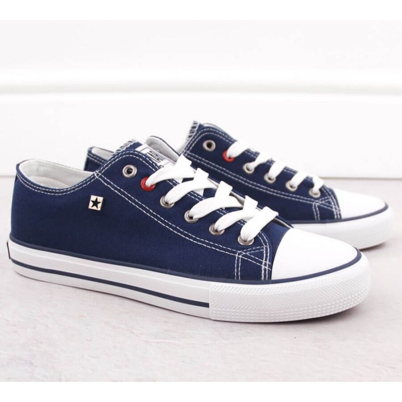 Adidași clasici Big Star NN274653 Navy Blue albastru 2