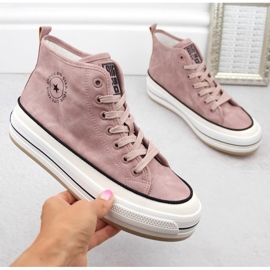 Adidași Big Star OO274068 pe platforma roz 1