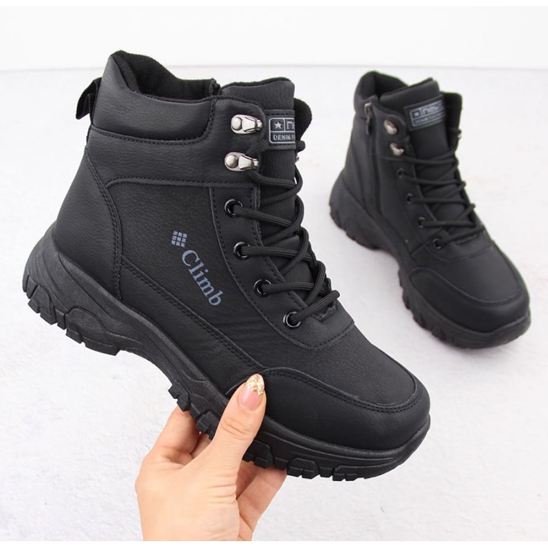 Cizme trekking W NEWS 7921 EU661A negru 1