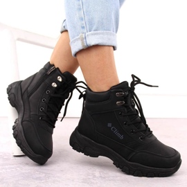 Cizme trekking W NEWS 7921 EU661A negru 2