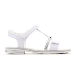 Sandale Geox Giglio J82E2B 000BC C1000 alb 1