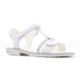 Sandale Geox Giglio J82E2B 000BC C1000 alb 2