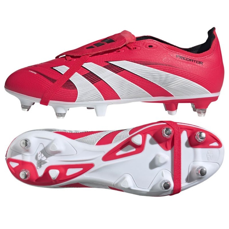 Adidas Predator League FT JP5739 Pantofi de fotbal roșu 1