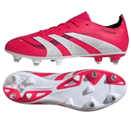 Pantofi de fotbal Adidas Predator League Sg ID3762 roșu 1