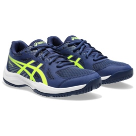 ASICS UPCURT 6 GS 1074A045 400 Pantofi de volei albastru 2