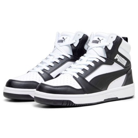 PUMA Rebound V6 392326-01 Alb și alb negru 6