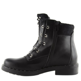 Cizme militare negre BH82-KB negre negru 1