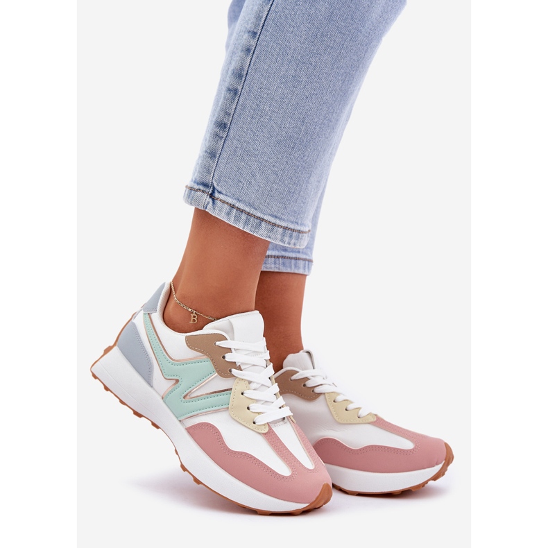 Sneakers Sneakers Sports Shoes multikolor roz 1 Sneakers Sneakers Sports Shoes multikolor roz 1