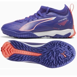 Pantofi Puma Ultra 5 Match TT+ Mid 108097-01 violet 2