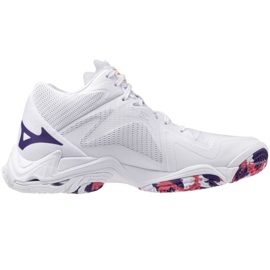 Mizuno Wave Lightning Z8 Mid V1GC240520 Pantofi albi 1