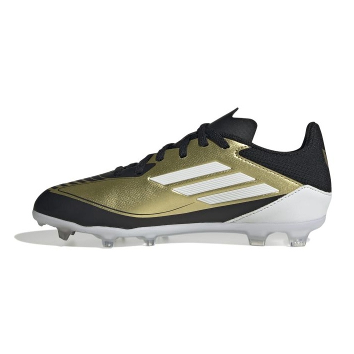 Adidas Junior F50 League FG/MG Messi IF6919 Pantofi PLN de aur 1