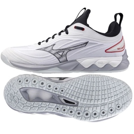 Pantofi Mizuno Wave Luminous 3 V1GA242021 alb 5