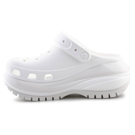 Slapi Crocs Mega Crush Clog 207988-100 alb 5
