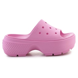 Șlapi Crocs Stomp Slide 209346-6WY roz 7