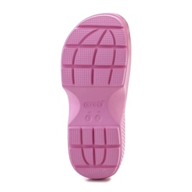 Șlapi Crocs Stomp Slide 209346-6WY roz 8