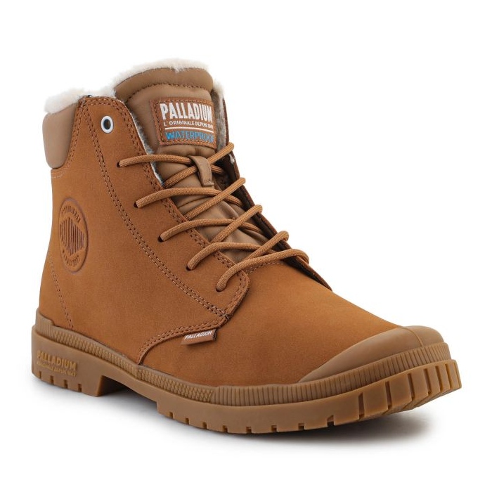 Palladium sp20 Cuff Leather Pantofi impermeabili Wl 79067-257-M Mahon maro 2 Palladium sp20 Cuff Leather Pantofi impermeabili Wl 79067-257-M Mahon maro 2