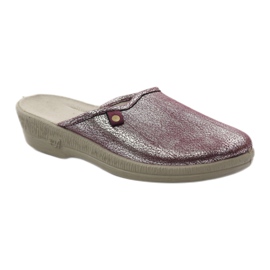 Pantofi dama Befado papuci 219d468 multicolor argint 1
