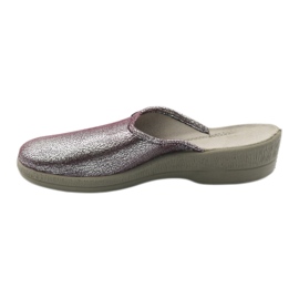 Pantofi dama Befado papuci 219d468 multicolor argint 2