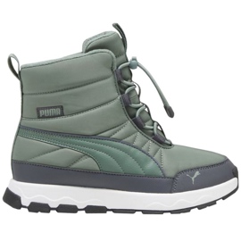 Pantofi Puma Evolve Boot Jr 392644 03 verde 4