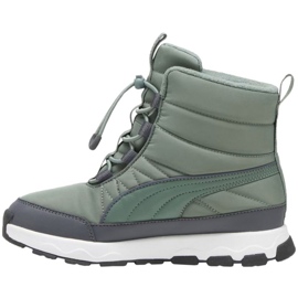 Pantofi Puma Evolve Boot Jr 392644 03 verde 6